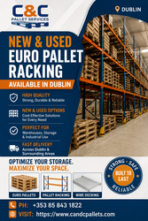 New & Used Euro Pallet Racking Available in Dublin